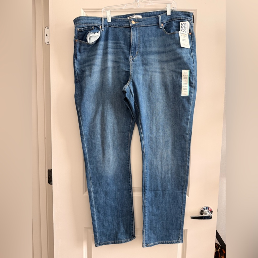 Levi's Classic Straight Leg Blue Jeans
